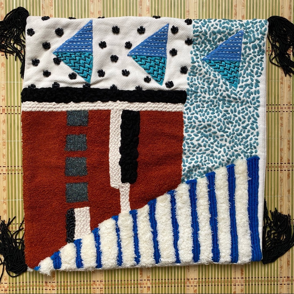 Anthropologie Decorative Throw Pillow 20”x20”
